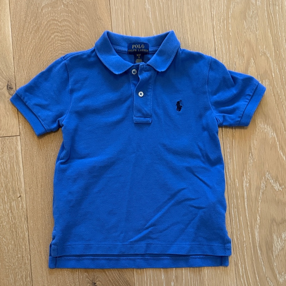 Polo by Ralph Lauren Kids Royal Blue Polo Shirt Boys 3T